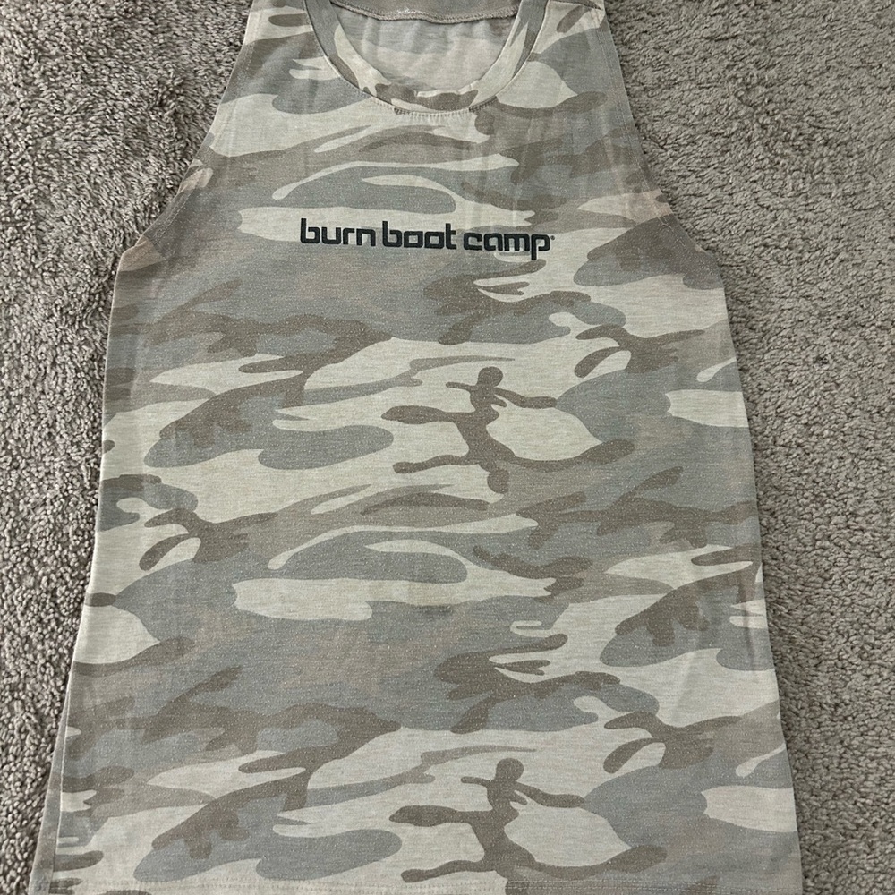 Burn Boot Camp Camo Tank Top